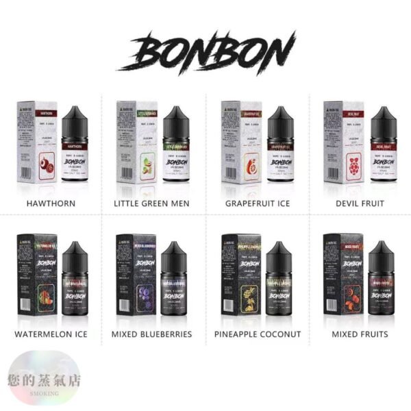 bonbon邦邦 GENESIS油 小煙油 獨角獸小油 鋼鐵果油 LHVAPE 廚師油 果汁公園 蒸氣