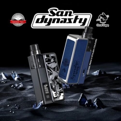 San Dynasty 小海豚 30W 小煙主機｜11色可選｜輕巧可換倉電子煙｜附空倉與配件
