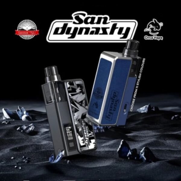 San Dynasty 小海豚 30W 小煙主機｜11色可選｜輕巧可換倉電子煙｜附空倉與配件