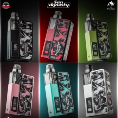 San Dynasty 小海豚 30W 小煙主機｜11色可選｜輕巧可換倉電子煙｜附空倉與配件